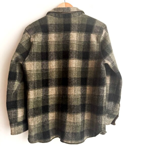 Ralph Lauren Purple Label 50th Anniversary Wool Cashmere Plaid Shacket  M - Picture 4 of 10